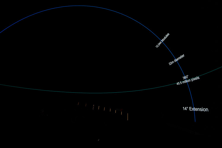 FOTOGALERIE: Pražské planetárium má novou kopuli. Filmy o vesmíru lidé uvidí v 3D iluzi