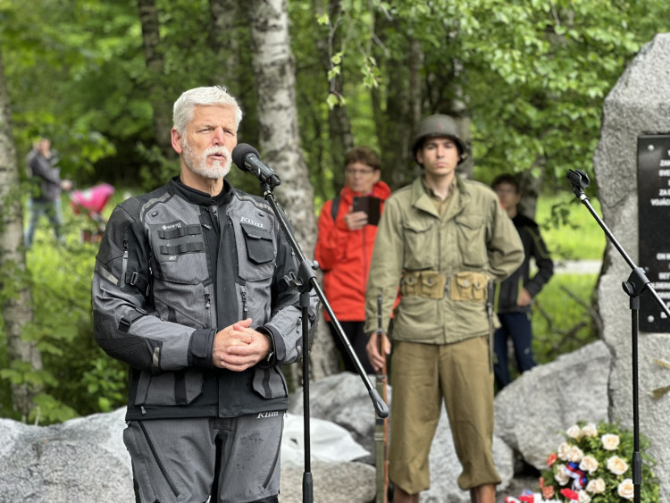 Prezident Petr Pavel na Šumavě