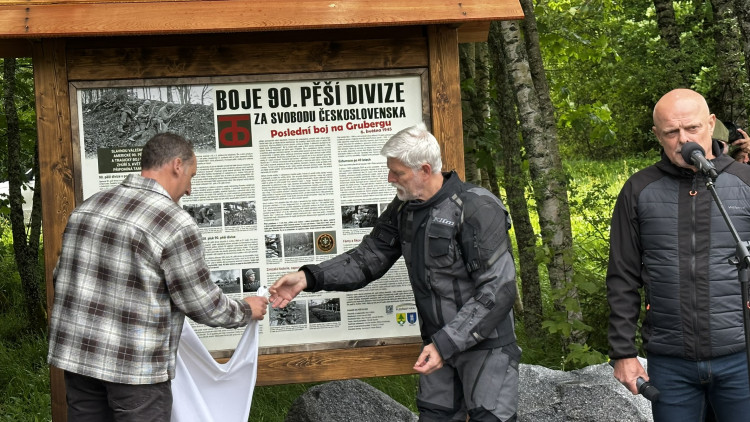 Prezident Petr Pavel na Šumavě