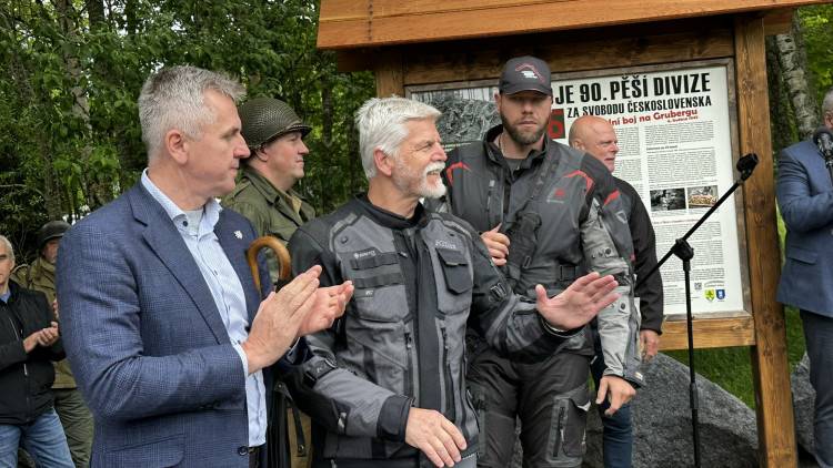 Prezident Petr Pavel na Šumavě