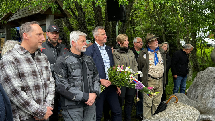 Prezident Petr Pavel na Šumavě