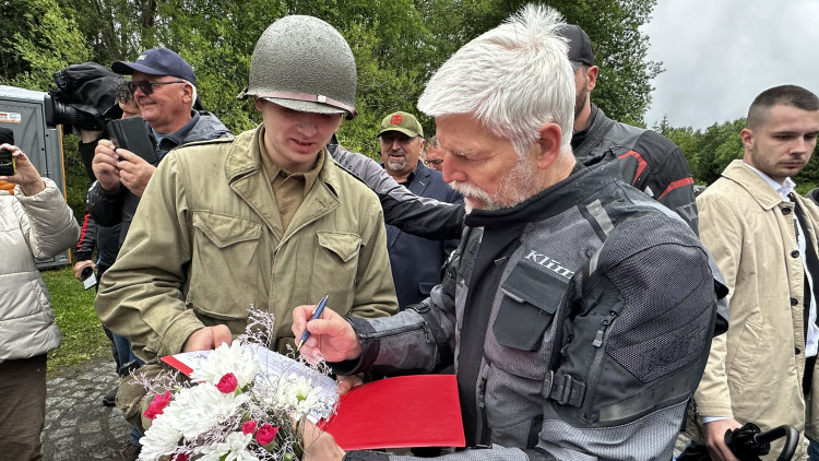 Prezident Petr Pavel na Šumavě