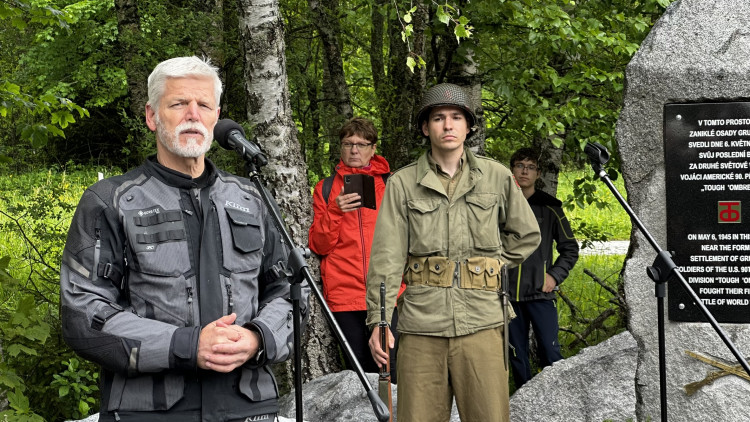 Prezident Petr Pavel na Šumavě