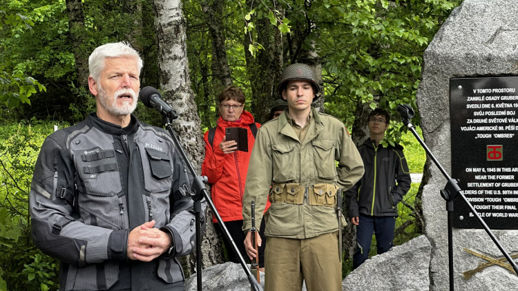 Prezident Petr Pavel na Šumavě