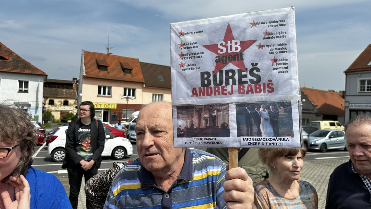 Andrej Babiš v Blovicích