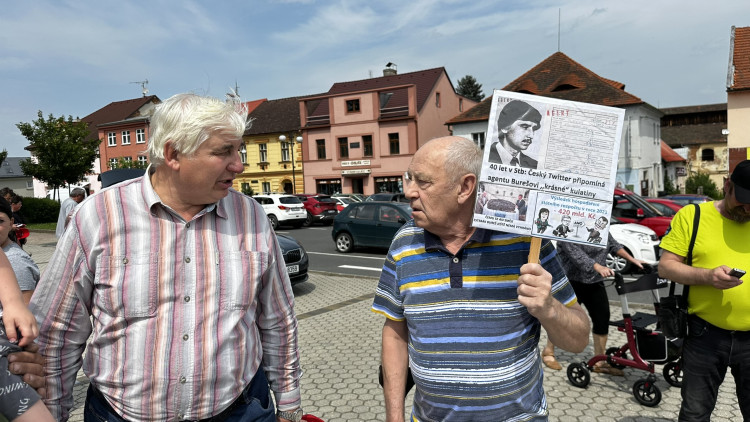 Andrej Babiš v Blovicích