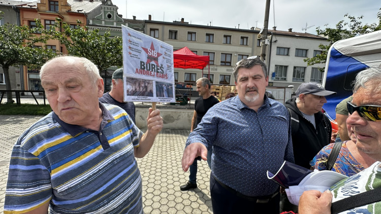 Andrej Babiš v Blovicích