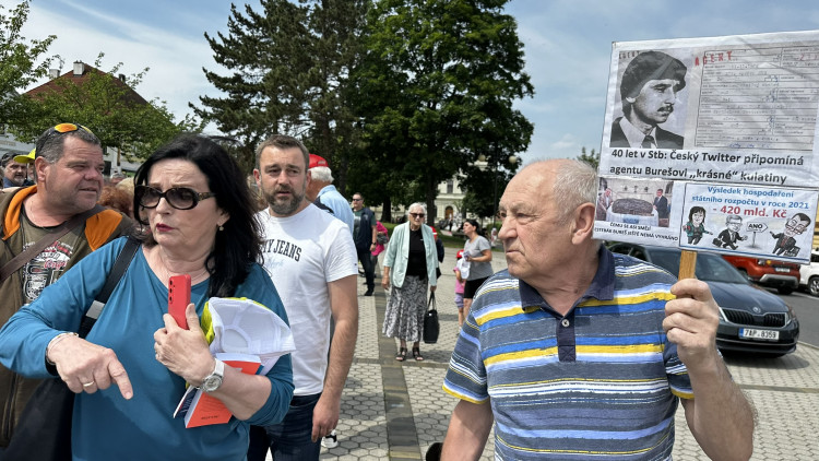 Andrej Babiš v Blovicích