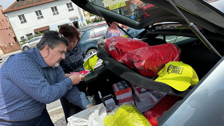 Andrej Babiš v Blovicích