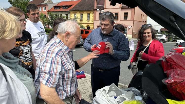 Andrej Babiš v Blovicích