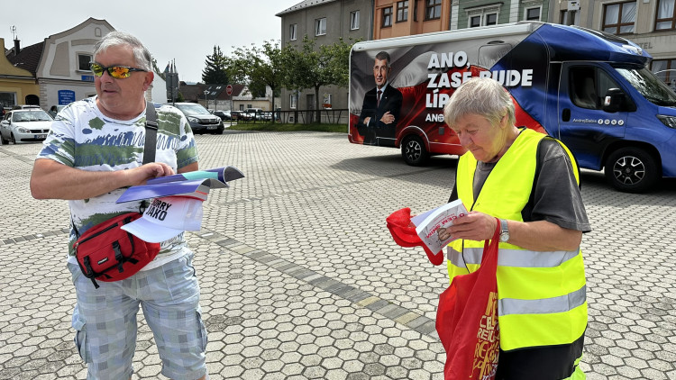 Andrej Babiš v Blovicích