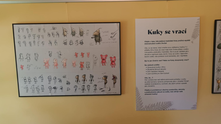 FOTOGALERIE: Zámek v Čechách pod Kosířem otevřel obnovenou expozici Zdeňka a Jana