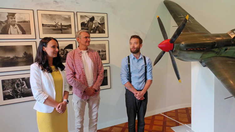 FOTOGALERIE: Zámek v Čechách pod Kosířem otevřel obnovenou expozici Zdeňka a Jana