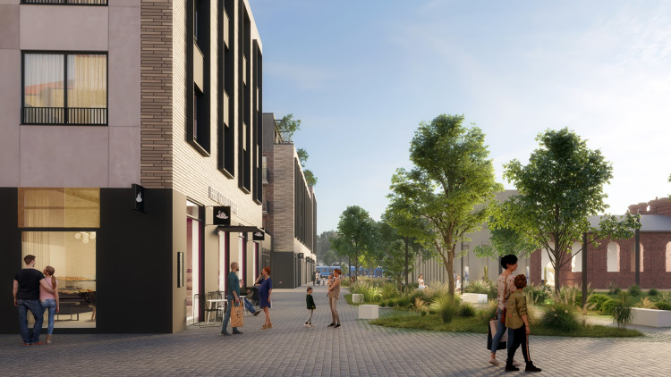 FOTOGALERIE: Proměna ostravské Stodolní je na spadnutí. Začíná demolice a stavba nových bytů