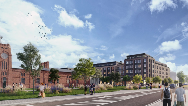 FOTOGALERIE: Proměna ostravské Stodolní je na spadnutí. Začíná demolice a stavba nových bytů