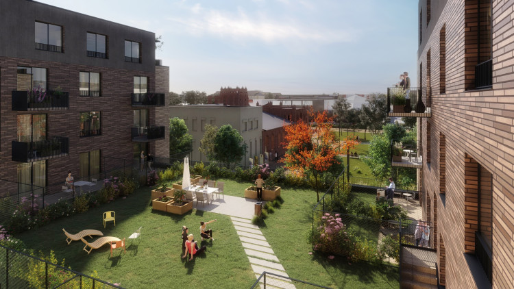 FOTOGALERIE: Proměna ostravské Stodolní je na spadnutí. Začíná demolice a stavba nových bytů