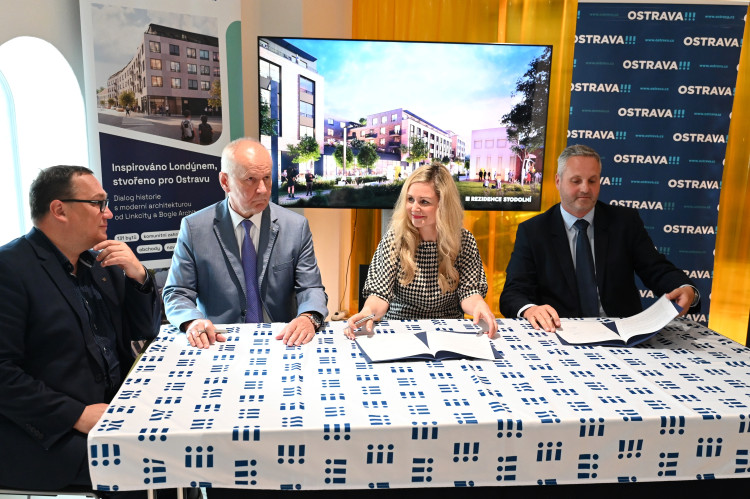 FOTOGALERIE: Proměna ostravské Stodolní je na spadnutí. Začíná demolice a stavba nových bytů