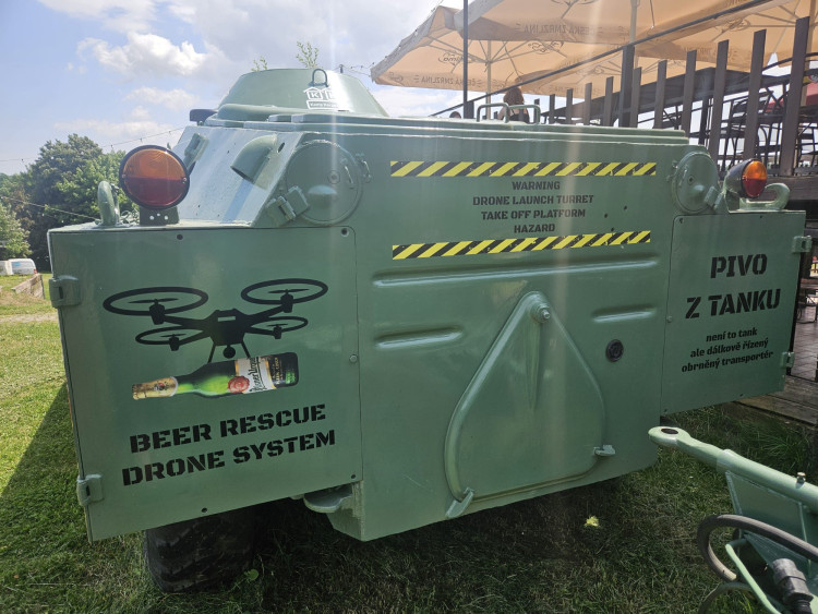 Pivo z tanku