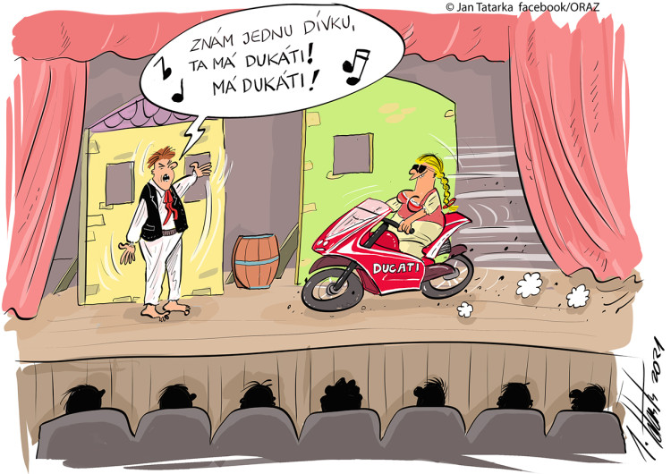 FOTOGALERIE: První v měsíci středa, humoru a legrace je třeba