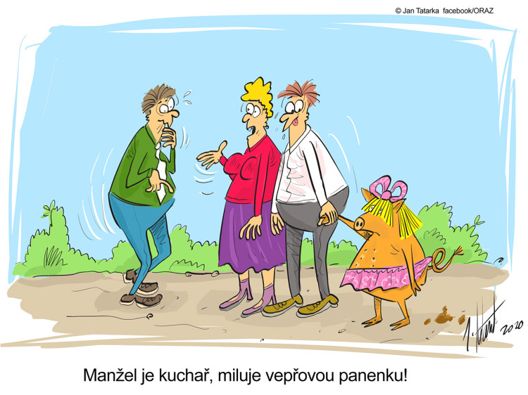 FOTOGALERIE: První v měsíci středa, humoru a legrace je třeba