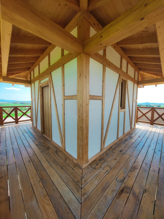 FOTOGALERIE: Rozhledna v Tučíně byla otevřená loni na podzim