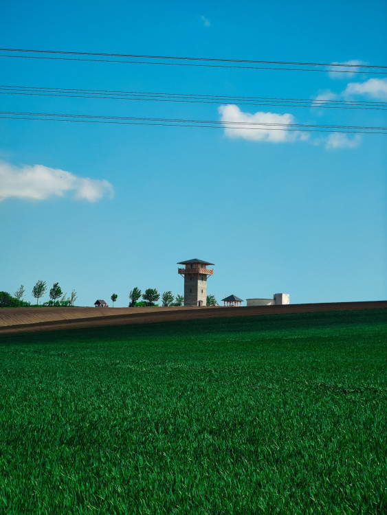 FOTOGALERIE: Rozhledna v Tučíně byla otevřená loni na podzim