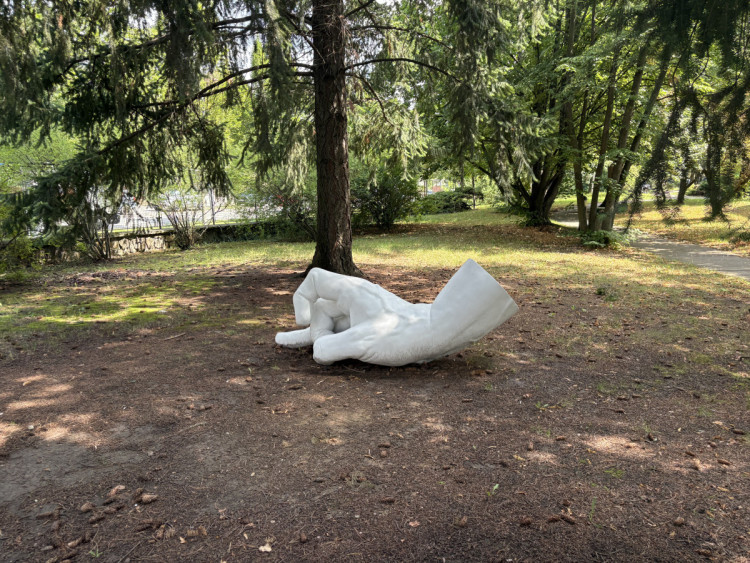 FOTOGALERIE: Sochy v Brně proměnily okolí Žlutého kopce v galerii