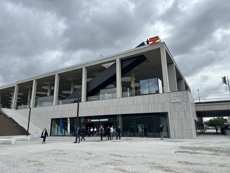 FOTOGALERIE: Praha má po čtyřiceti letech nové nádraží, Bubny jsou nejmodernější v Česku