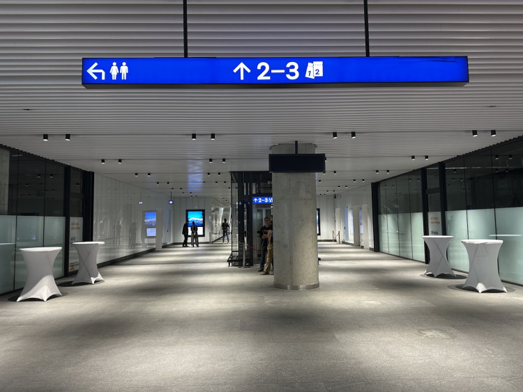 FOTOGALERIE: Praha má po čtyřiceti letech nové nádraží, Bubny jsou nejmodernější v Česku