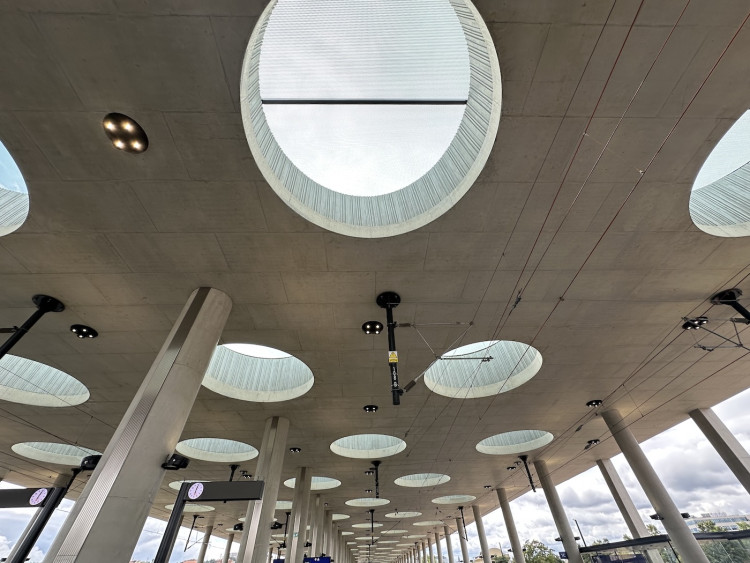 FOTOGALERIE: Praha má po čtyřiceti letech nové nádraží, Bubny jsou nejmodernější v Česku