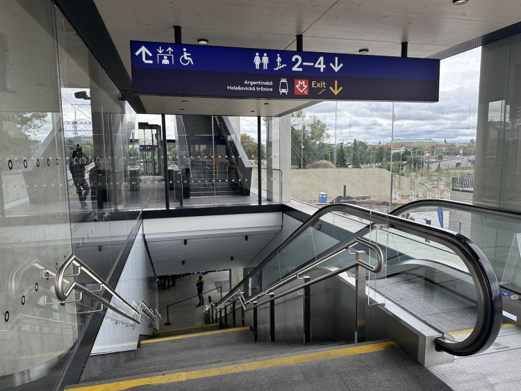 FOTOGALERIE: Praha má po čtyřiceti letech nové nádraží, Bubny jsou nejmodernější v Česku