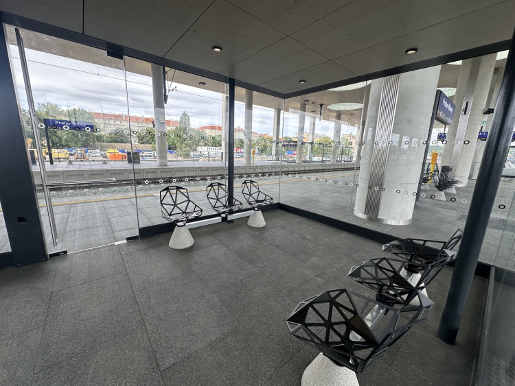 FOTOGALERIE: Praha má po čtyřiceti letech nové nádraží, Bubny jsou nejmodernější v Česku