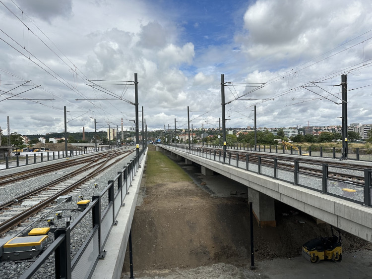 FOTOGALERIE: Praha má po čtyřiceti letech nové nádraží, Bubny jsou nejmodernější v Česku