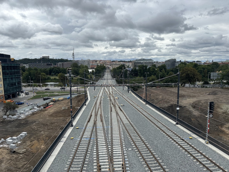 FOTOGALERIE: Praha má po čtyřiceti letech nové nádraží, Bubny jsou nejmodernější v Česku