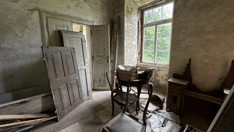 Zatím nerekonstruovaná část