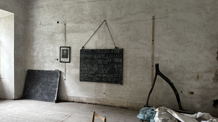 Zatím nerekonstruovaná část