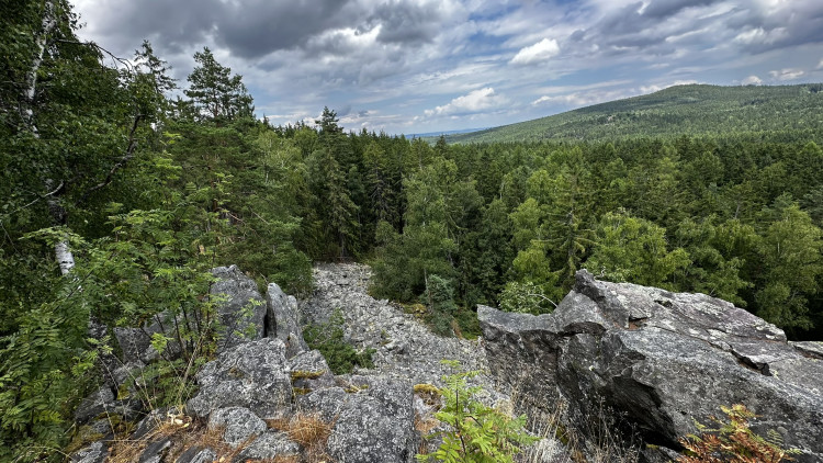 Jindřichova skála v Brdech