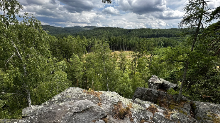 Jindřichova skála v Brdech