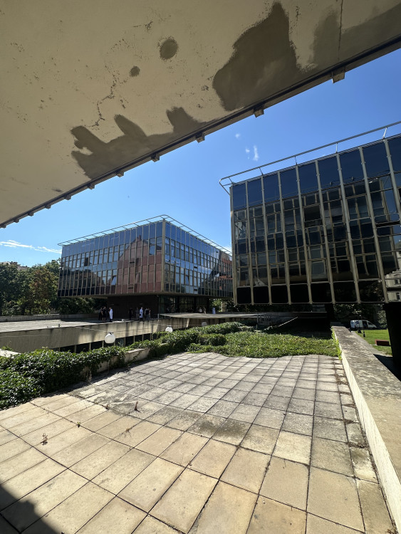 FOTOGALERIE: Oloupaná okna, zvlněná dlažba. Podívejte se, jak to vypadá v Pragerových kostkách