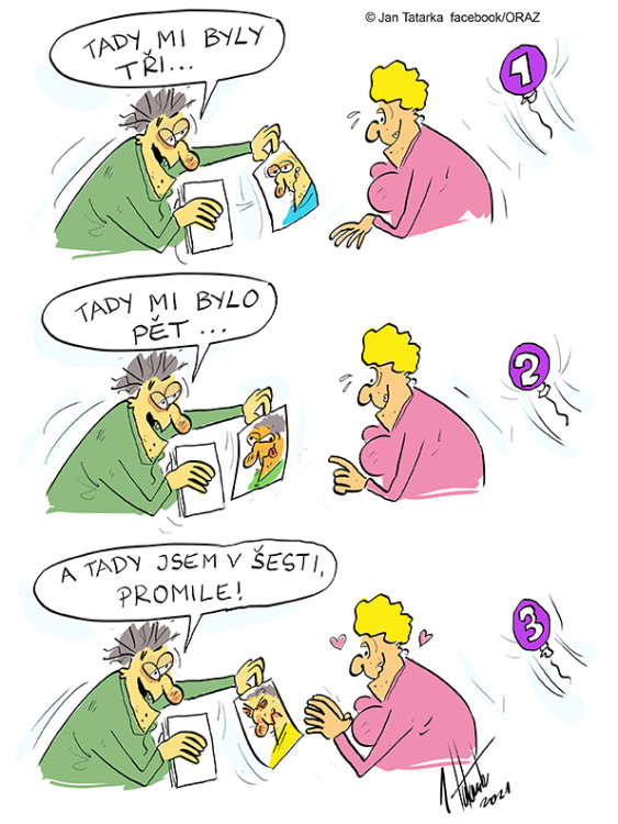 FOTOGALERIE: První v měsíci středa, humoru a legrace je třeba