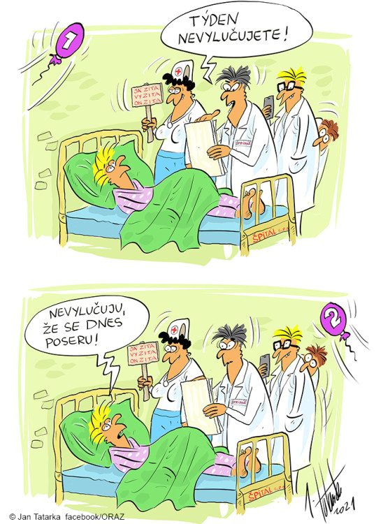 FOTOGALERIE: První v měsíci středa, humoru a legrace je třeba