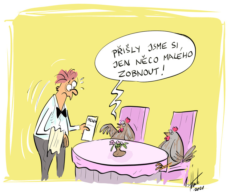 FOTOGALERIE: První v měsíci středa, humoru a legrace je třeba