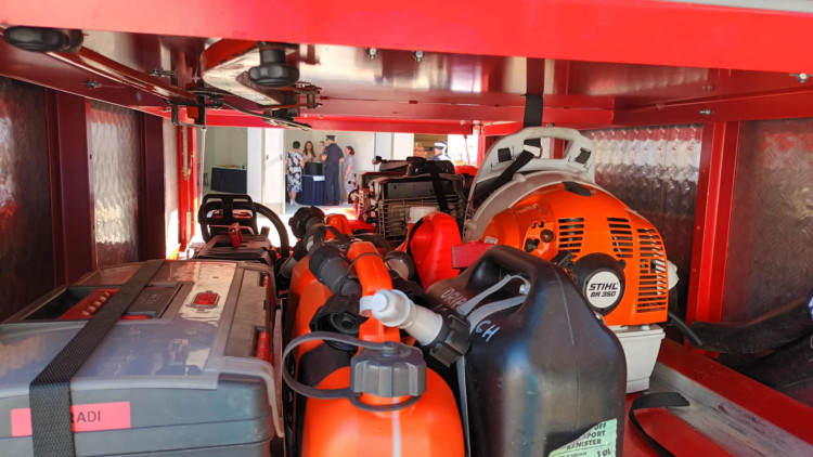 FOTOGALERIE: Trenažér pro výcvik pohyb v zakouřeném prostředí v Hamrech na Prostějovsku