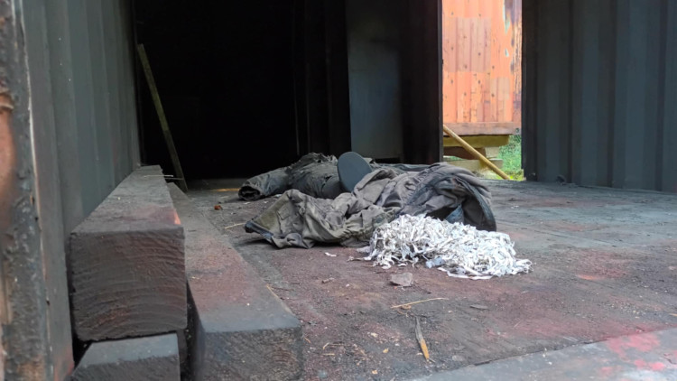 FOTOGALERIE: Trenažér pro výcvik pohyb v zakouřeném prostředí v Hamrech na Prostějovsku