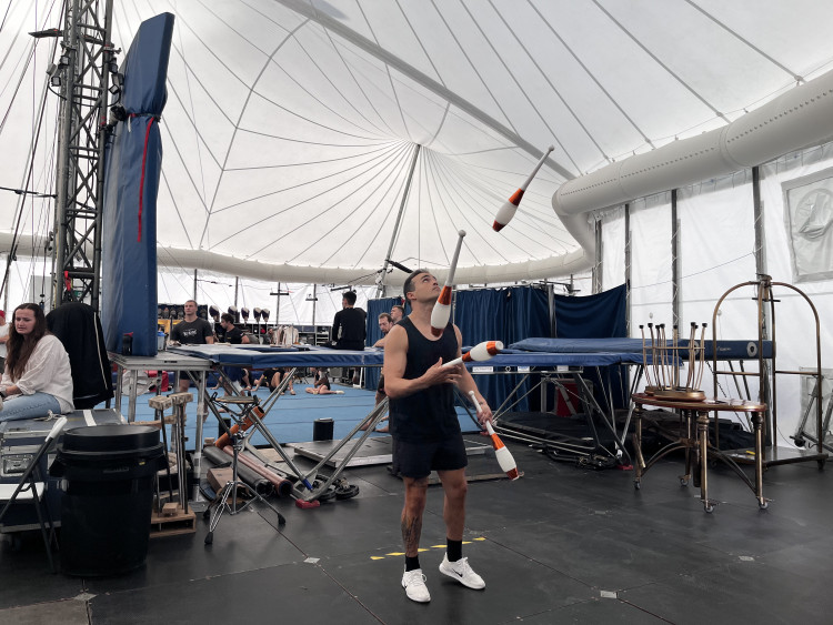 FOTOGALERIE: Nahlédněte do zákulisí Cirque de Soleil