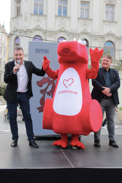 FOTOGALERIE: Cestování po Brně zrychlí nová aplikace a dráček Čenda Štatlík