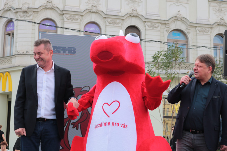 FOTOGALERIE: Cestování po Brně zrychlí nová aplikace a dráček Čenda Štatlík