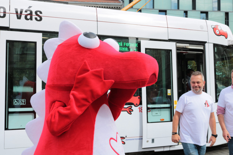 FOTOGALERIE: Cestování po Brně zrychlí nová aplikace a dráček Čenda Štatlík