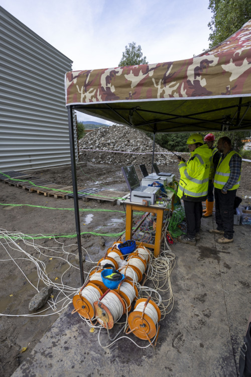 FOTOGALERIE: Masivní požár v hale. Vědci v Jeseníku testovali ocelovou stavbu