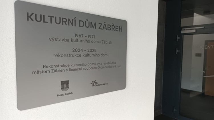 FOTOGALERIE: Zábřeh má moderní kulturní centrum se špičkovými technologiemi
